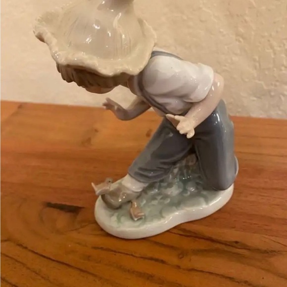 lladro-Vintage 1988-Boy playing with Birds-Figurine Daisa. One owner - Picture 3 of 10